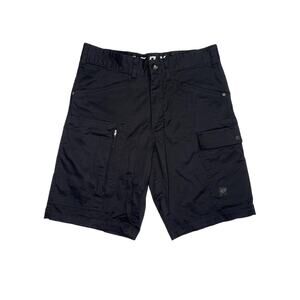 Fox Racing Men's Black Tech 32 Stretch Cargo Shorts 9”